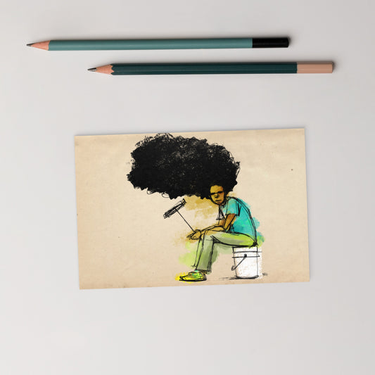 “Squeegee Boys“  Postcard
