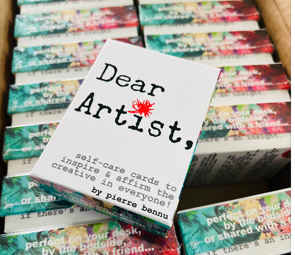 "Dear Artist" - an affirmation & inspiration deck