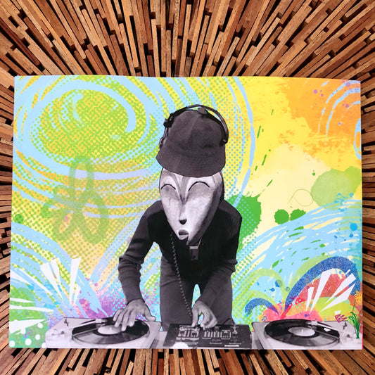 "shaman" - the horizontal blank art journal