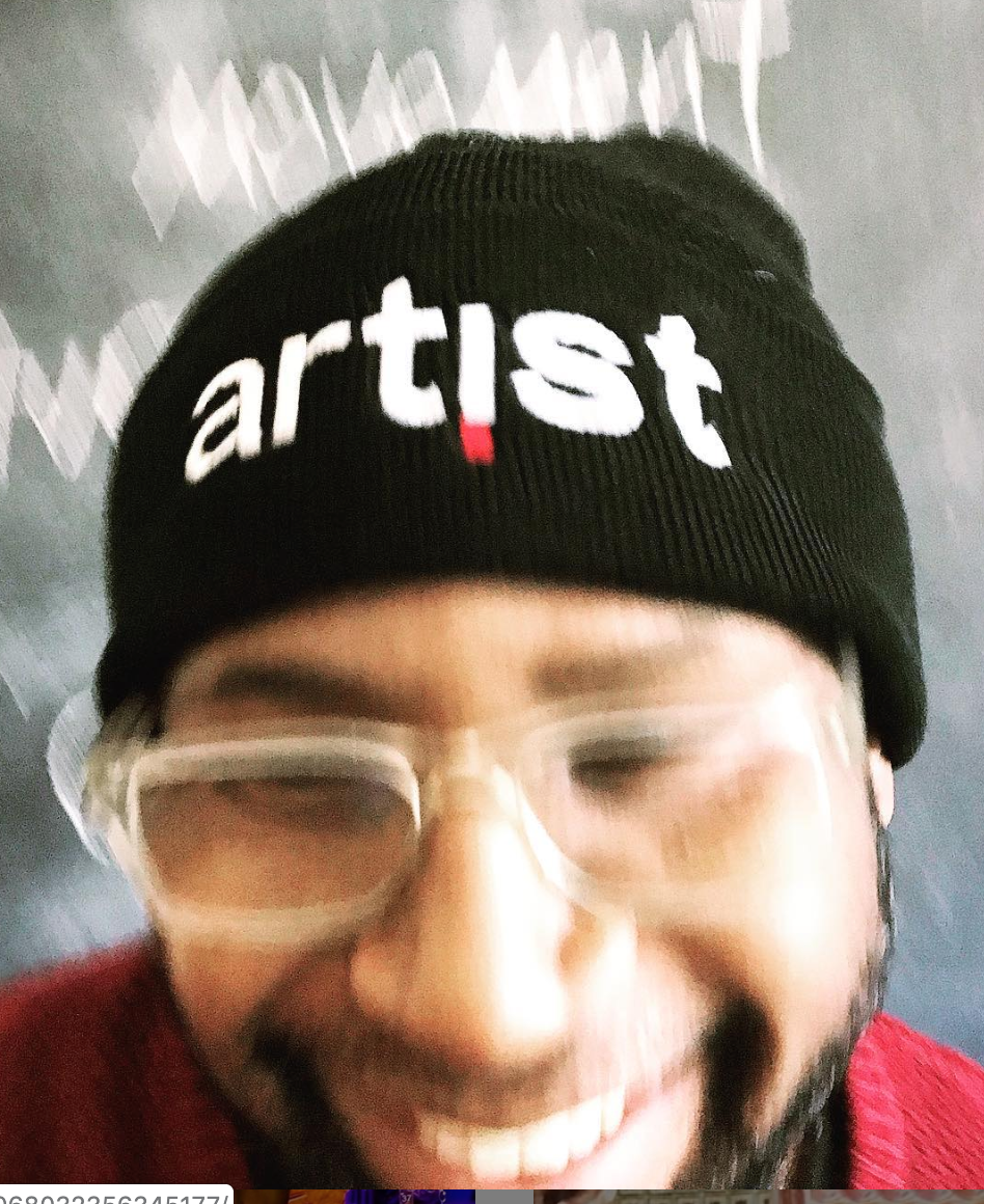 "Artist" Knit Beanie