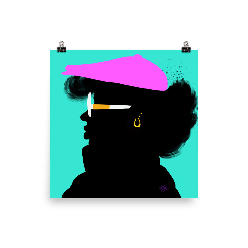 "The Last Fly Girl" from the series '1987' 16 x 16 archival print by pierre bennu