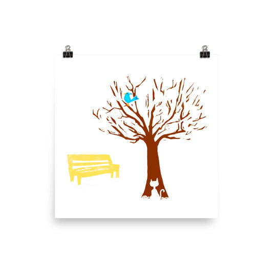 "Sometimes" - art print