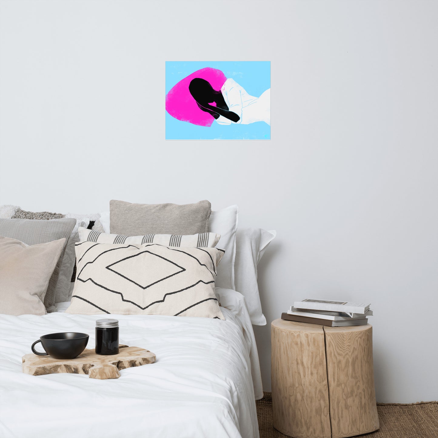 "rest is power" print by pierre bennu