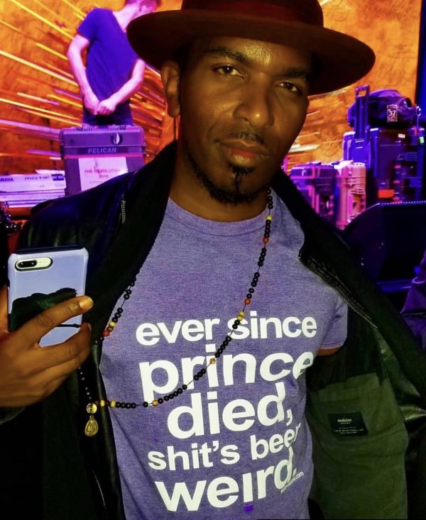"Ever since Prince died sh*t's been weird" - the unisex tee