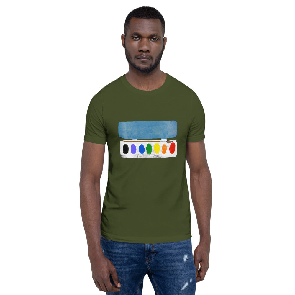 Paint Box / Infinite Possibilities Short-Sleeve Unisex Tee
