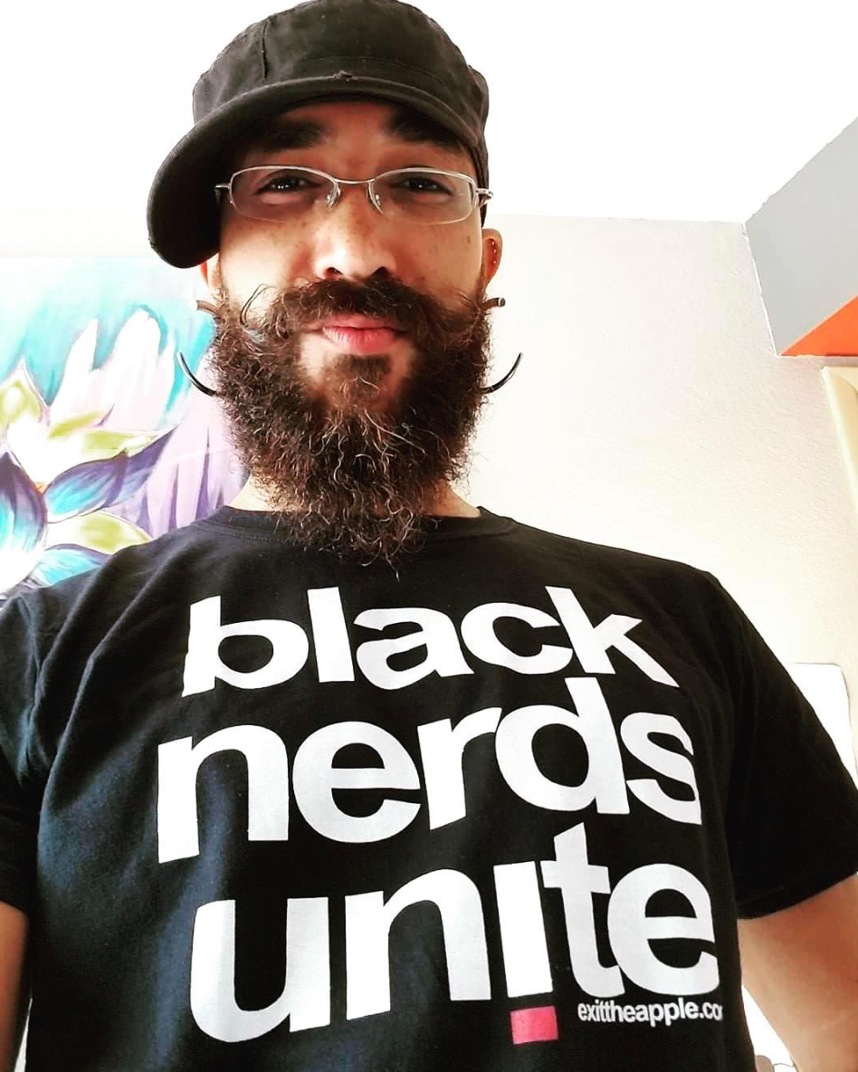 Black Nerds Unite - the Classic Black Unisex Tee
