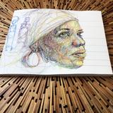 "for colored girls" - blank journal, landscape