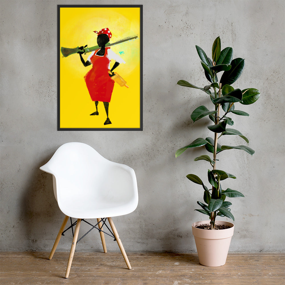 "Jemima's Revenge" Framed poster