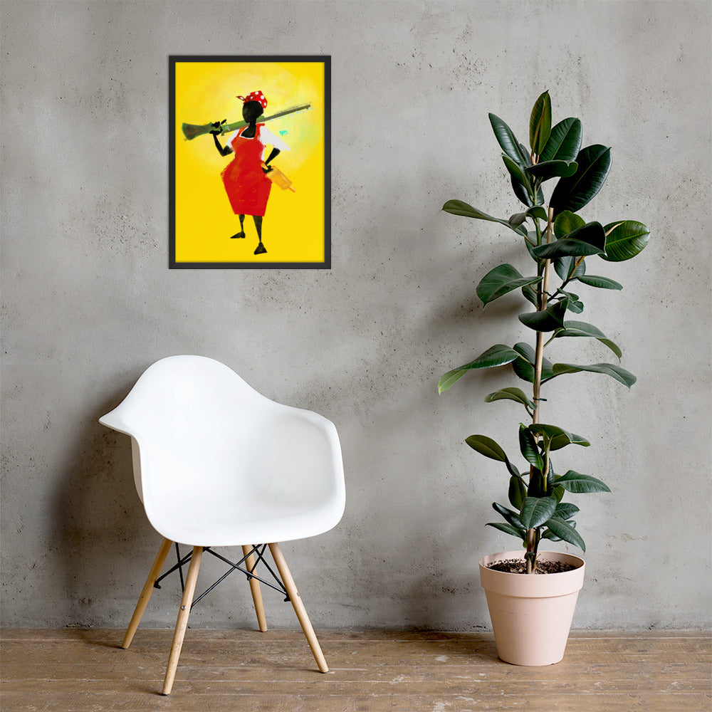 "Jemima's Revenge" Framed poster