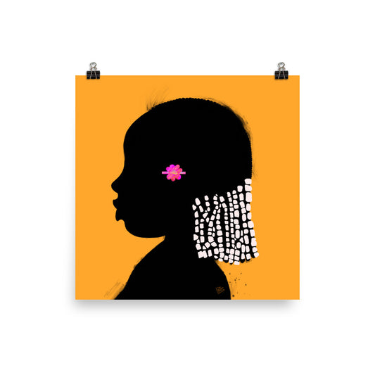 "peanut" from the series "1987" by pierre bennu - 16" archival poster