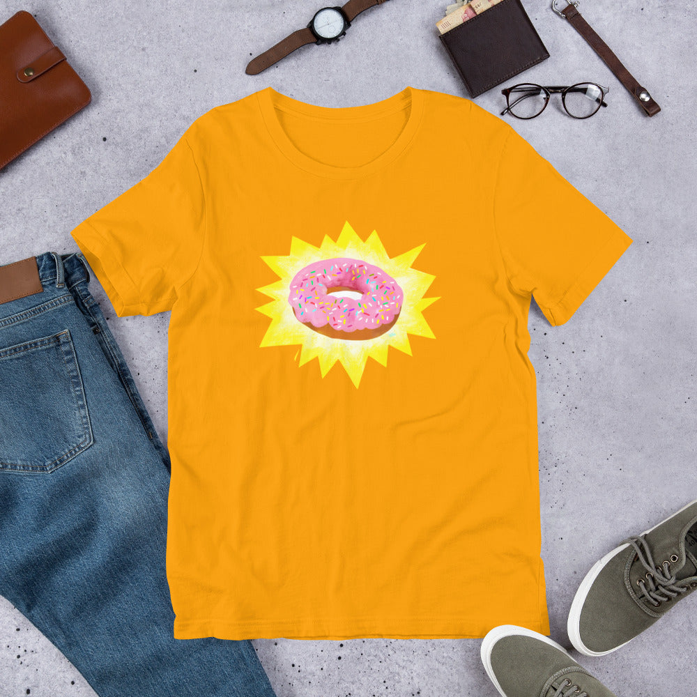 Donuts are a Super-Food!  Short-Sleeve Unisex T-Shirt