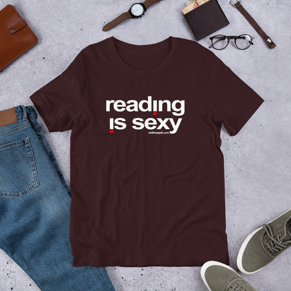 Reading is Sexy - Short-Sleeve Unisex T-Shirt