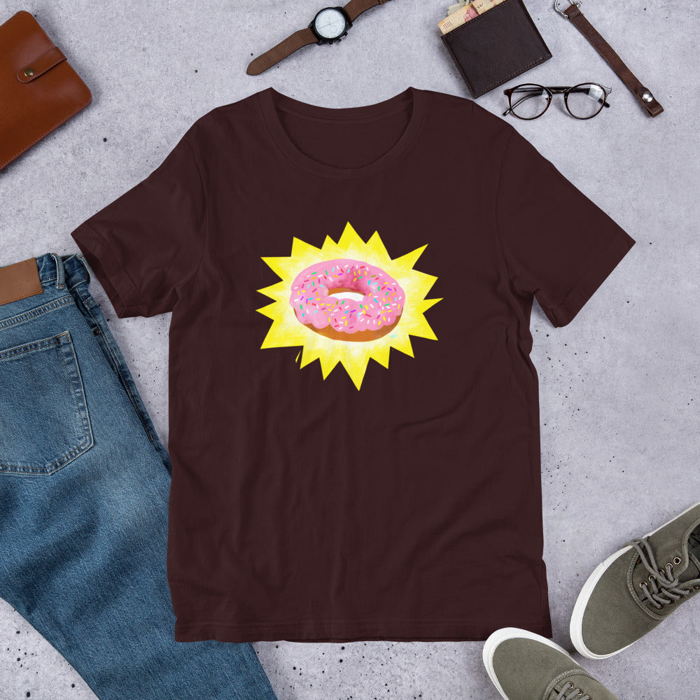 Donuts are a Super-Food!  Short-Sleeve Unisex T-Shirt