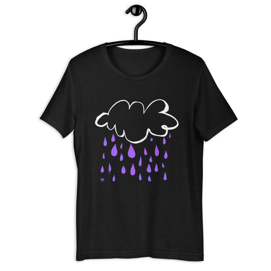 Purple Rain Short-sleeve unisex t-shirt