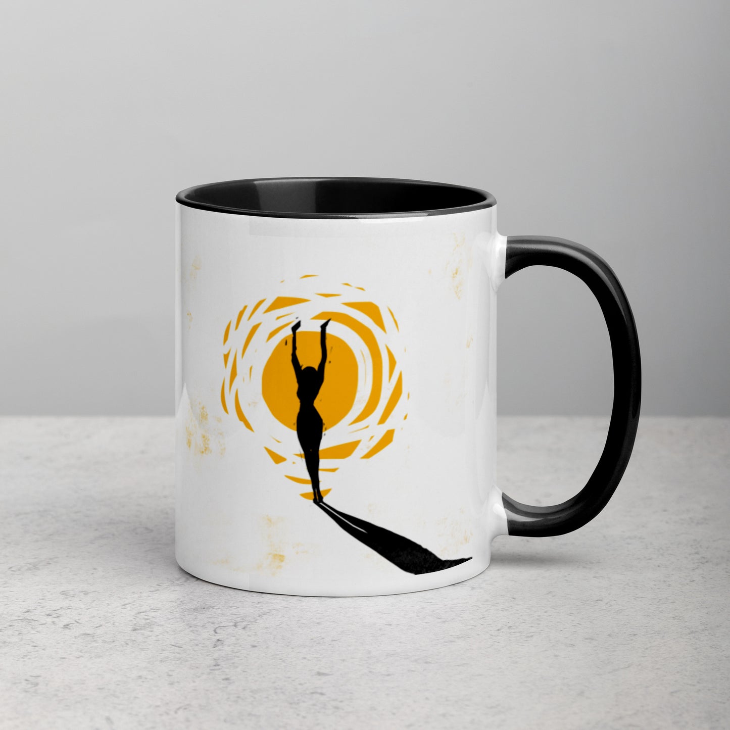 Up Early by pierre bennu Glossy Magic Mug