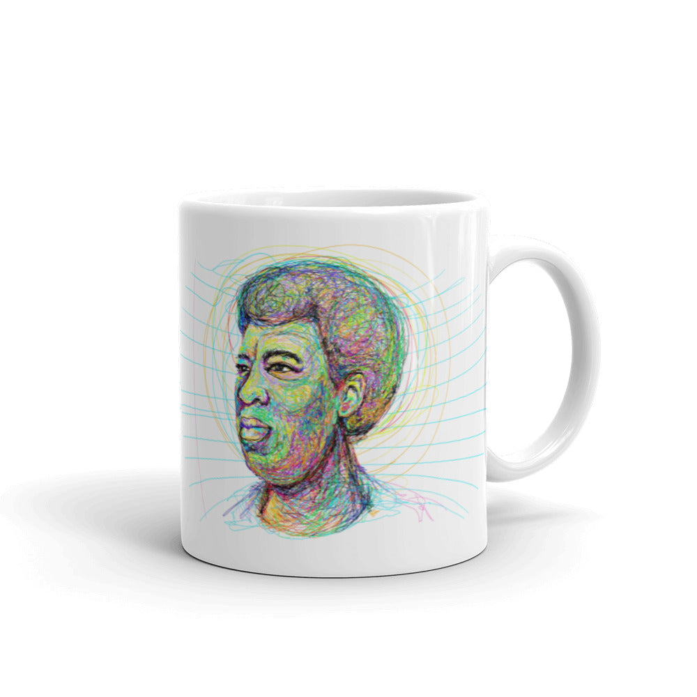 "I Write To Create Myself" -Octavia Butler Mug by pierre bennu
