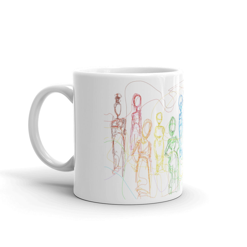 ‘I Found God In Myself’ – Ntozake Shange tribute Mug - art by pierre bennu.
