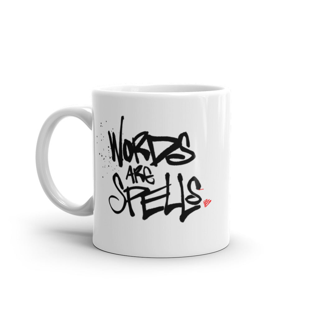 Words Are Spells glossy mug