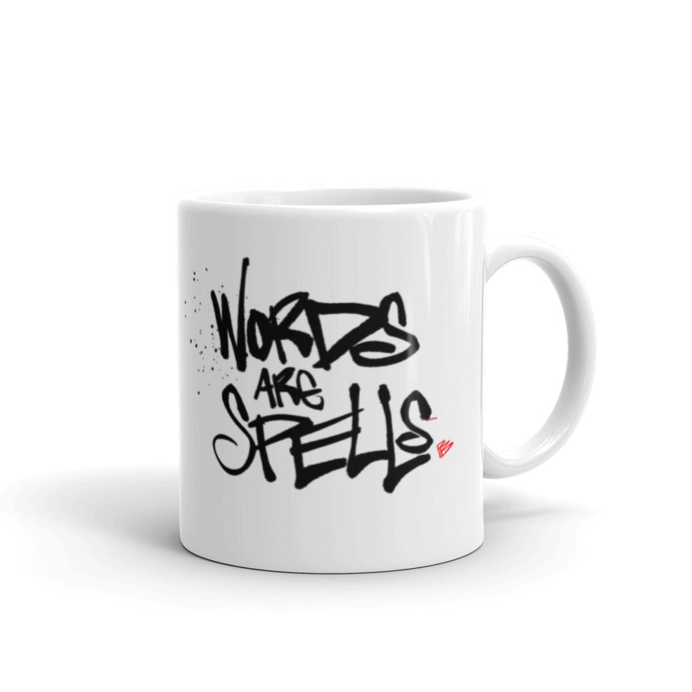 Words Are Spells glossy mug