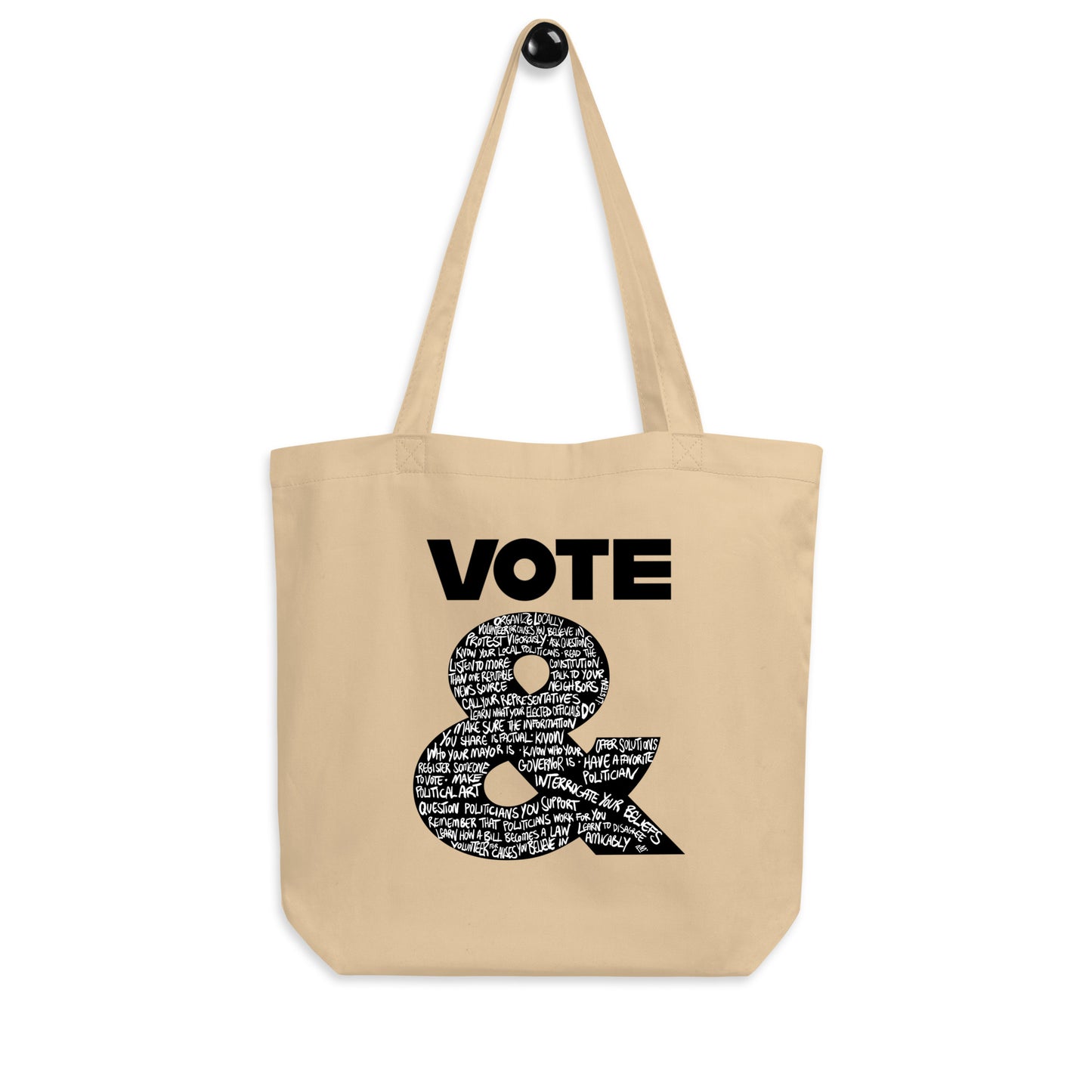 the "VOTE &" Tote