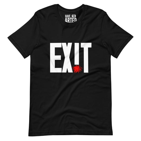 EXIT / exittheapple logo Unisex t-shirt