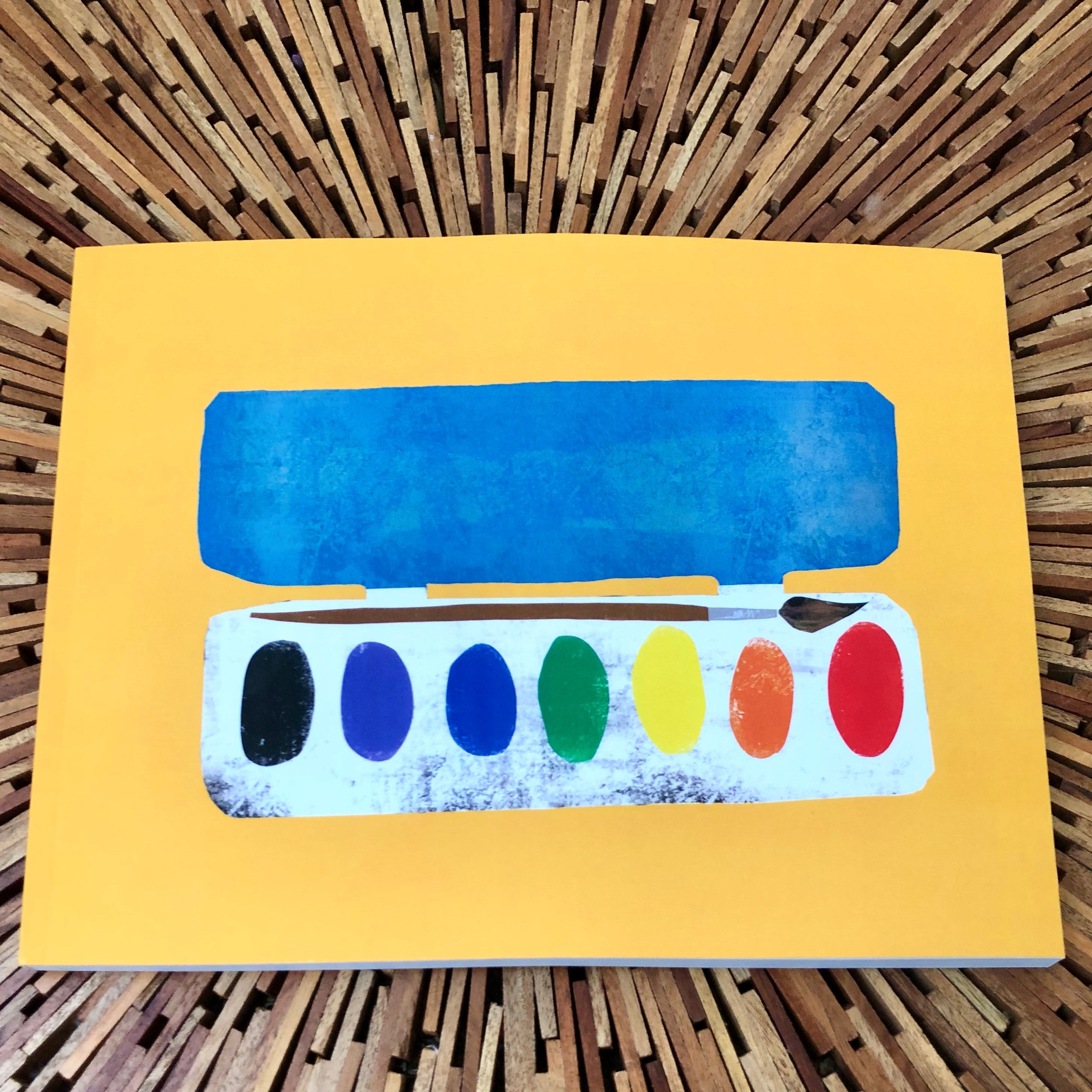 "paintbox" - the horizontal blank art journal