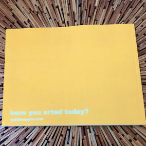 "paintbox" - the horizontal blank art journal