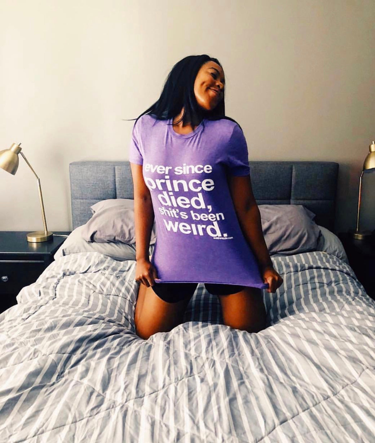 "Ever since Prince died sh*t's been weird" - the unisex tee