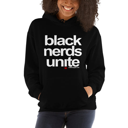 Black Nerds Unite - the unisex hoodie