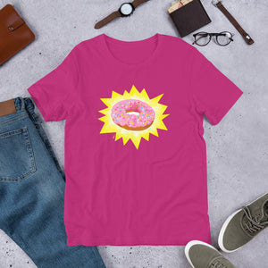 Donuts are a Super-Food!  Short-Sleeve Unisex T-Shirt