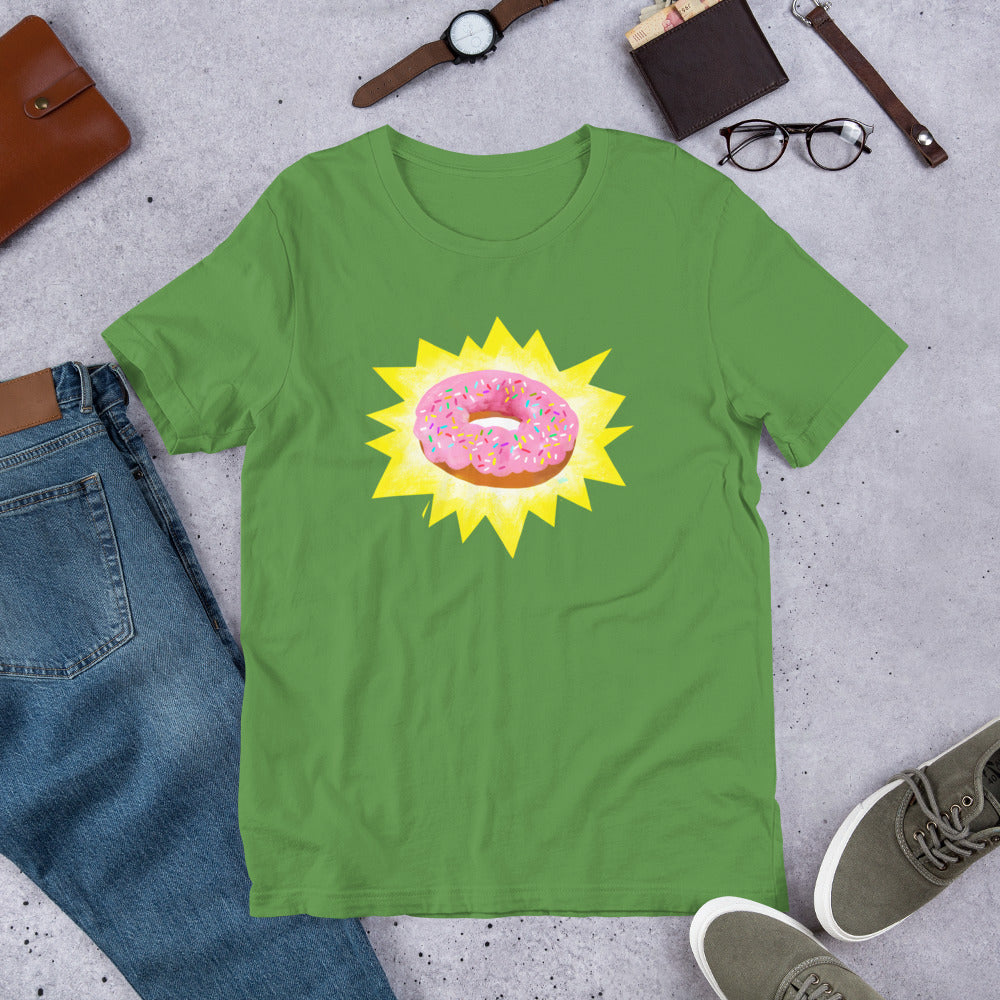 Donuts are a Super-Food!  Short-Sleeve Unisex T-Shirt