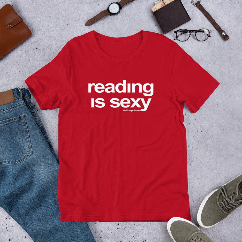 Reading is Sexy - Short-Sleeve Unisex T-Shirt