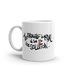 Load image into Gallery viewer, The Struggle Is Real &amp; So Is The Solution glossy mug
